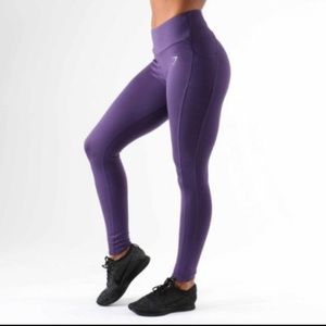 Gymshark dry sculpture leggings, purple